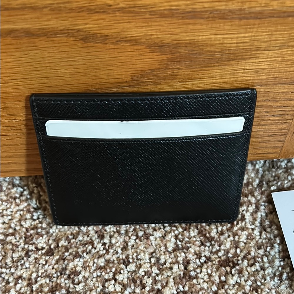NWT Kate Spade Black Card Holder - Picture 3 of 5